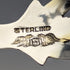 Circa 1905 US Antique Sterling Silver Crow Hand Sugar Tongs 29g MANCHESTER MFG